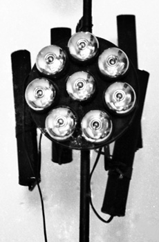 Michel-Laurent Dioptaz masque de lumi&egrave;re 1965 (17ans)